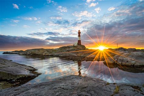 Guardian Of The Coast Lighthouse Norway Rogaland