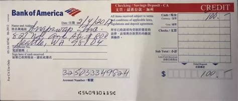 How to fill out deposit slip for someone else. How to deposit money into a Bank of America account - Quora