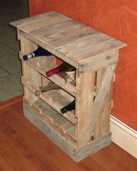 Chock full of easy to build woodworking projects, diy tips, trade. Pallet Wood 12 Bottle Wine Rack Floor Or Counter Top ...