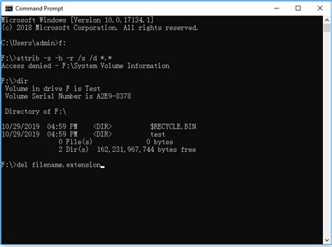 How To Delete Virusesmalwares With Command Prompt Refugeictsolution