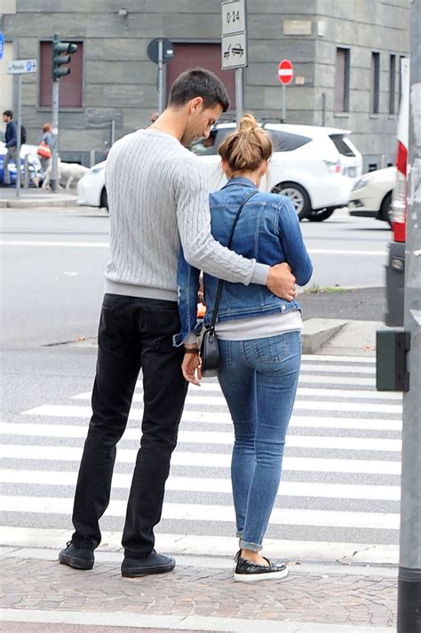 Her highest ranking as a tennis player was world no. Jelena Djokovic With husband Novak Djokovic in Milan ...