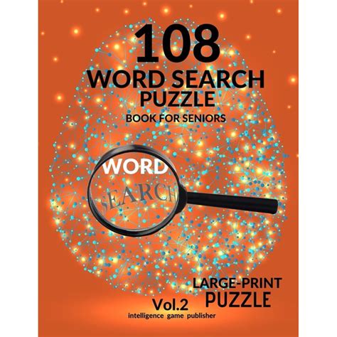 108 Word Search Puzzle Book For Seniors Vol2 108 Large Print Puzzles