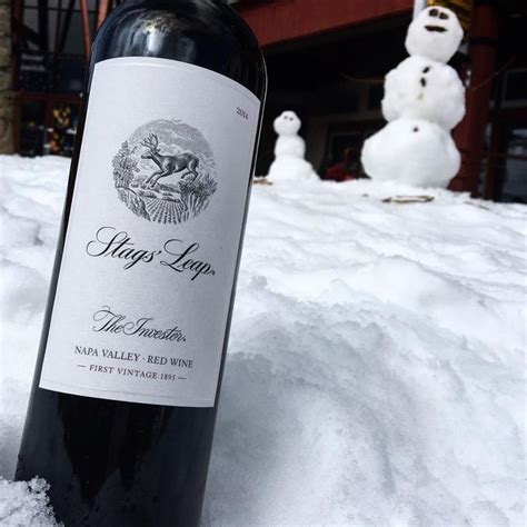 Featured in vivino's 2018 wine style awards: 2014 Stags Leap The Investor Red Blend; blend of Merlot ...