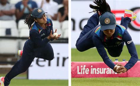 Harleen Deols Epic Stunt At T20i Wins Praise Tendulkar Calls It