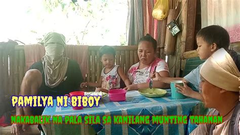Pamilya Ni Biboy Bumalik Sa Kanilang Tahanan Youtube