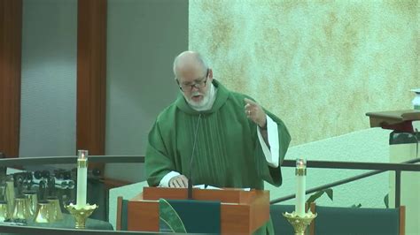 February Th Homily By Deacon Steve Mcmahon Youtube