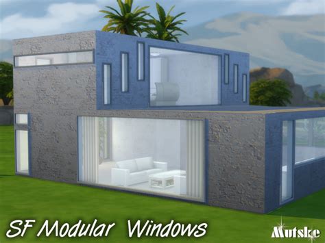Sf Modular Window Set By Mutske At Tsr Sims 4 Updates