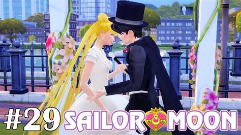Свадьба The Sims 4 Sailor Moon 29 Youtube