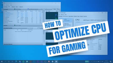 How To Optimize Cpu For Gaming Increase Performance And Fix Lag Youtube