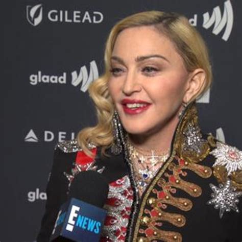 Madonna Talks Glaad Honor And New Music E Online