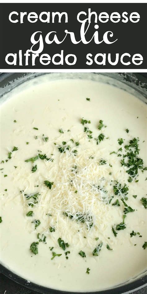 Big fan of dark meat? Cream Cheese Garlic Alfredo Sauce | Homemade Alfredo Sauce | Cream Cheese | Cream Cheese Garlic ...