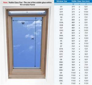 Fakro And Keylite Window Size Guide