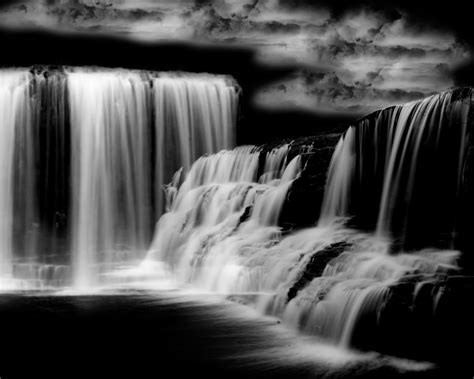 Black Waterfall Wallpapers - Top Free Black Waterfall Backgrounds