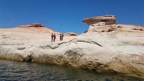 Maggie Cliff Jumping At Lake Powell 932018 Youtube