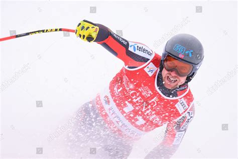 Aleksander Aamodt Kilde Norway Reacts Finish Editorial Stock Photo