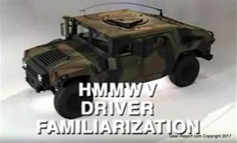 How To Drive A Humvee Hmmwv Training Videos Gear Report