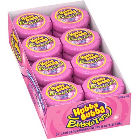 smith s food and drug wrigley s hubba bubba awesome original bubble tape bubble gum 24 ct 2 oz