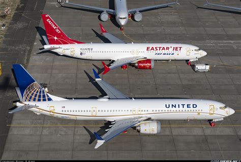 Boeing 737 9 Max United Airlines Aviation Photo 5644057