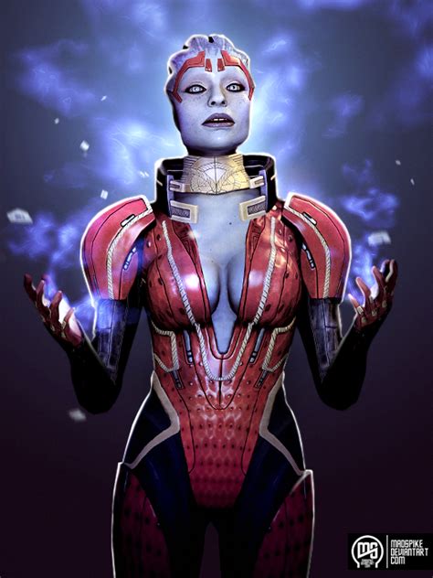 Samara The Justicar By Madspike On Deviantart Mass Effect Mass