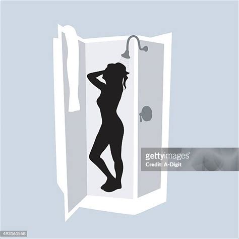 Women Showering Silhouette Photos And Premium High Res Pictures Getty