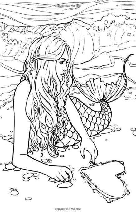These are helpful for your babies who love to create their own arts and crafts. Mermaid Difficult Coloring Pages For Adults - Inerletboo