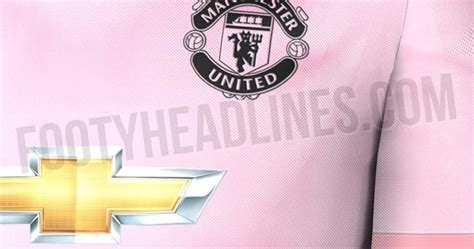 Exclusive Pink Manchester United 18 19 Away Kit Leaked Footy Headlines