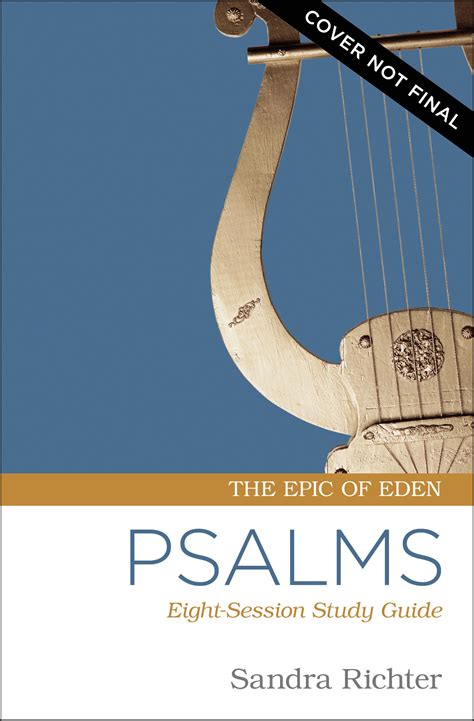 Book of Psalms Study Guide by Sandra Richter | Free Delivery at Eden