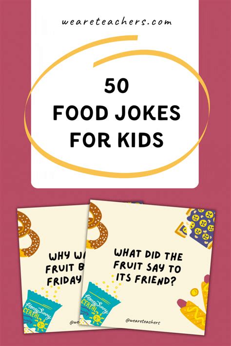 50 Best Food Jokes For Kids
