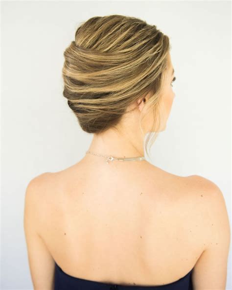 How To Do A Modern French Twist Updo Fashion Blog