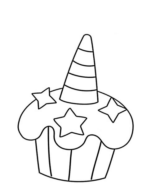 Sweet Cupcake Coloring Pages | 101 Coloring