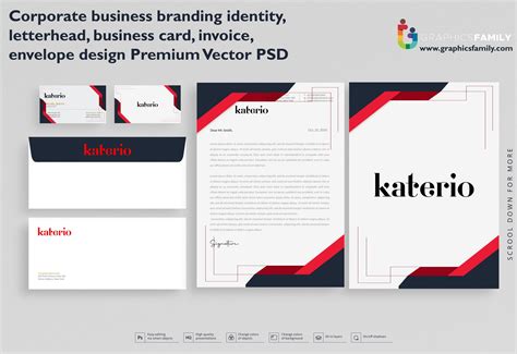 👔 🕴🏼 Corporate Business Branding Identity Letterhead Business Card