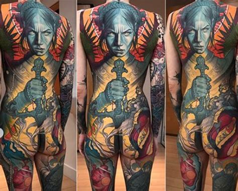 75 Badass Back Tattoos by Some of the World's Best Artists - Tattoo ...