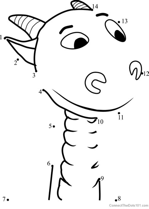 Let's change the world together. Dragon dot to dot printable worksheet - Connect The Dots