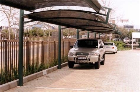 The shed system is an effective way of utilizing outdoor space while carefully storing material goods in a safe and efficient way. metal carports cantilever roof semi arch | Carports ...