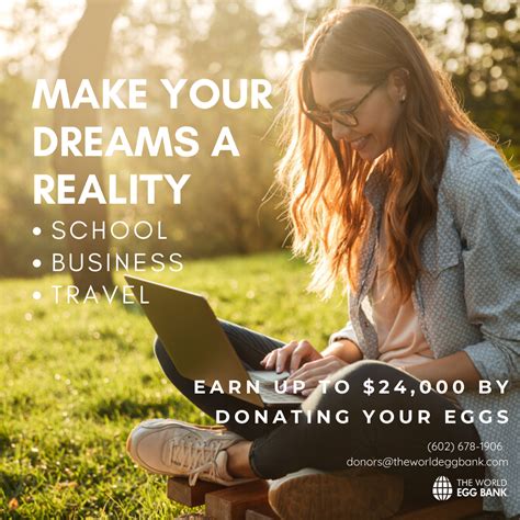 You can take comfort in knowing that our first priority is your health and donor experience. Dream Big With The World Egg Bank in 2020 | Egg donor, Egg ...