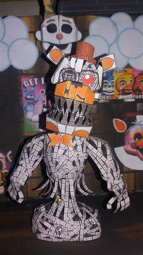 Papercraft Molten Freddy By Papermake On Deviantart