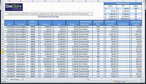 Microsoft Excel Database Template