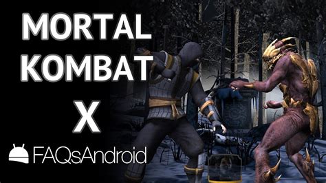Mortal Kombat X Para Android Descárgalo Gratis Youtube