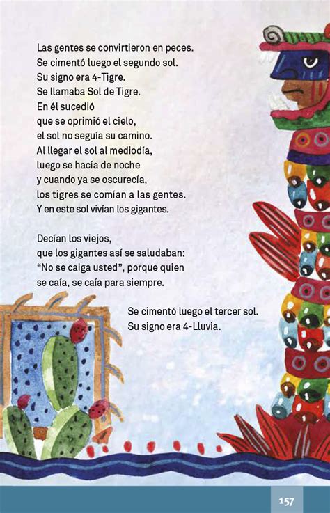 Libro de español 5 grado pagina 157. Español libro de lectura Cuarto grado 2017-2018 - Página ...