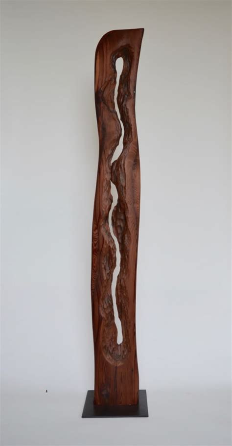 Abstract Wood Sculpture By Lutz Hornischer Sculptures And Wood Art Seen