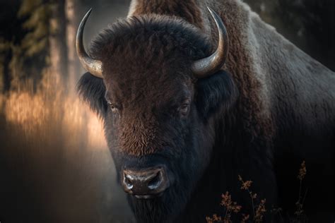 Stunning Wild Bison From Nature