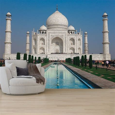  Taj Mahal India Wall Mural Wallpaper