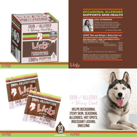 Licks Dog Skin And Allergy Shiny Coat Omega 3 Fish Oil Curcumin