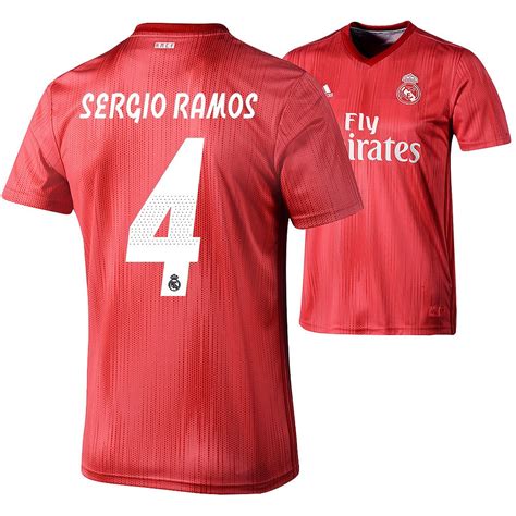 Diese und viele andere produkte sind heute im adidas online shop unter adidas.de erhältlich! Adidas Real Madrid CL Trikot SERGIO RAMOS 2018/2019 Kinder ...