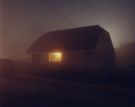 Eerie Vibes In These Nighttime Portraits Of Suburban Homes