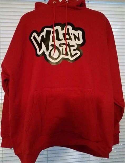 Wild N Out Pullover Hoodie 2017 Season Red Red Hoodie Hoodies Clothes