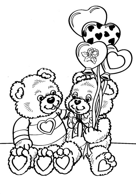 Free Printable Coloring Sheets Valentines Day Free Printable Templates