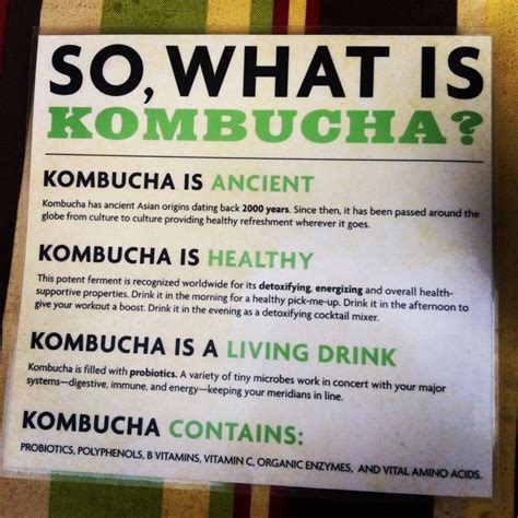 Kombucha: The Healthy Alternative to Soda