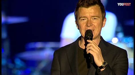 Rick astley mail, po box 7174, london, w1a 8bl. Rick Astley - Never gonna give you up LIVE - YOUFEST 2012 ...