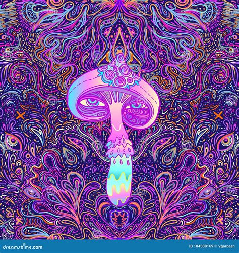 Psychedelic Mushroom Art